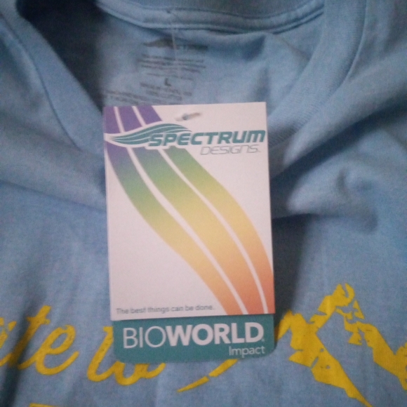 Spectrum Designs Bioeworld Impact Mens Size Large Color Blue Yellow NWT Elevate - Picture 6 of 11